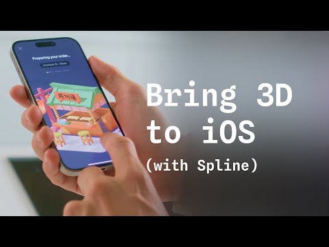 How to Export Native 3D for iOS and visionOS using Spline