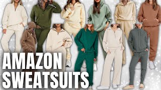 HUGE *Sweatsuit Loungewear* Try-On Haul & Review from Amazon