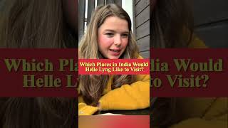 Which Places in India Would Helle Lyng Like to Visit #hellelyng #pmmodi #narendramodi #youtubeshorts