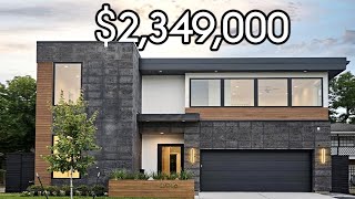 Touring a $2,349,000 One of a Kind MODERN MASTERPIECE in TOP Houston Neighborhood!