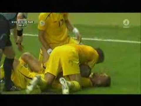 Sverige-Paraguay, 1-0 av Fredrik Ljungberg