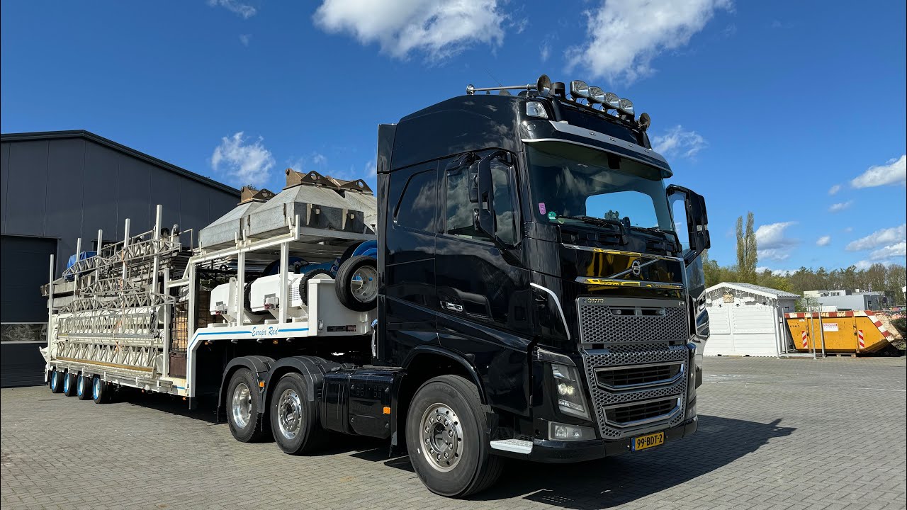 Kermis Haarlem 2024 woonwagens Grote Markt + overrijden transport