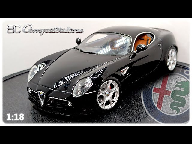 Alfa Romeo 8C Competizione (2007) [Bburago 1:18] - YouTube