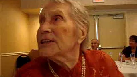 Ruth Caldwell at Kenneth and Rosita's Wedding