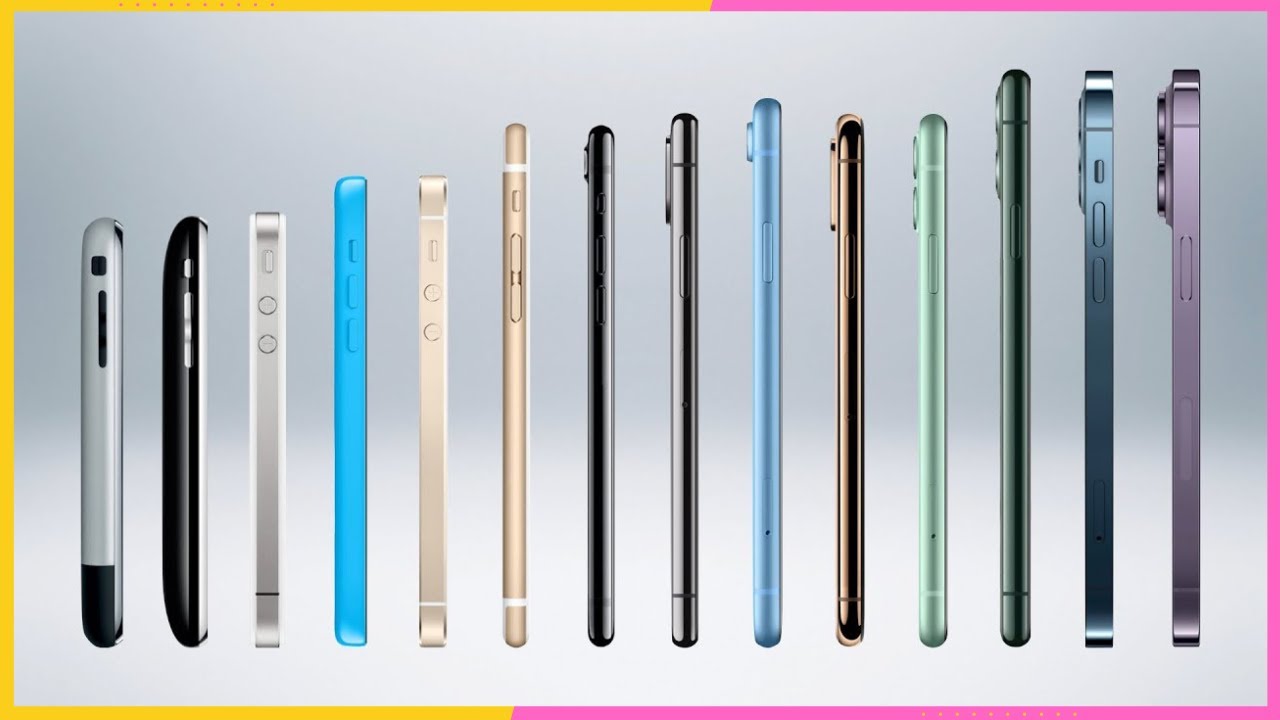 History of the iPhone - Evolution of iPhone - first iPhone made till today