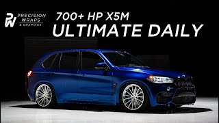 The ULTIMATE Daily 700+ HP BMW X5M!! | KPMF Opulent Indigo 4K