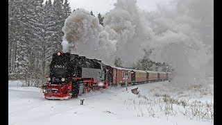 Harzer Schmalspur Bahnen  Schnee im März