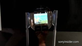 Sony's Flexible OLED Display At CES 2009