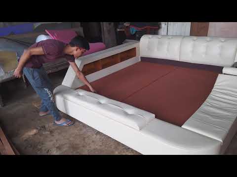 Multifunctional designer bed With SKF Decor - video from SKF Decor