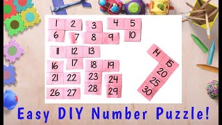 Easy DIY Number Puzzles for Kids screenshot 4