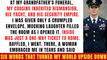 They Smirked Over Millions, I Clutched ONE Envelope – Then 6 Words in His Letter Changed Everything