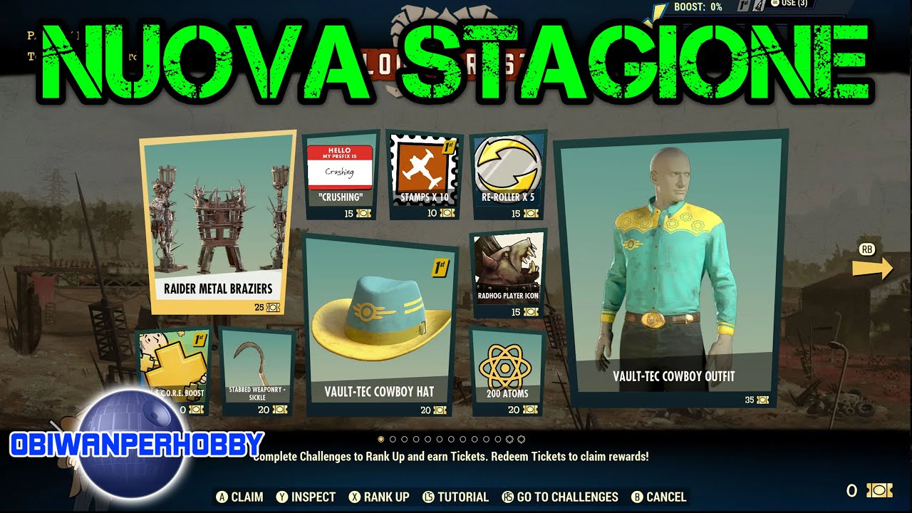 ANTICIPAZIONI NUOVA STAGIONE.  [FALLOUT 76 GAMEPLAY ITA 54]