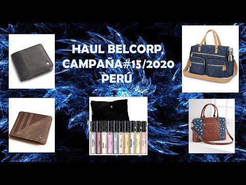 Haul belcorp CAMPAÑA # 15/2020 (maletín marsella y glam style, billeteras, kid probadores, etc)