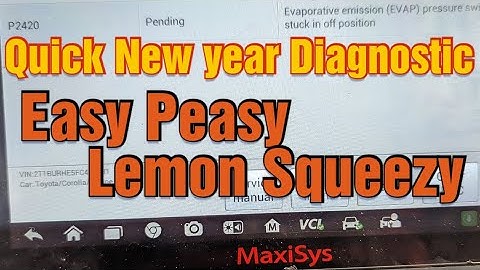 2015 Toyota Corolla P2420