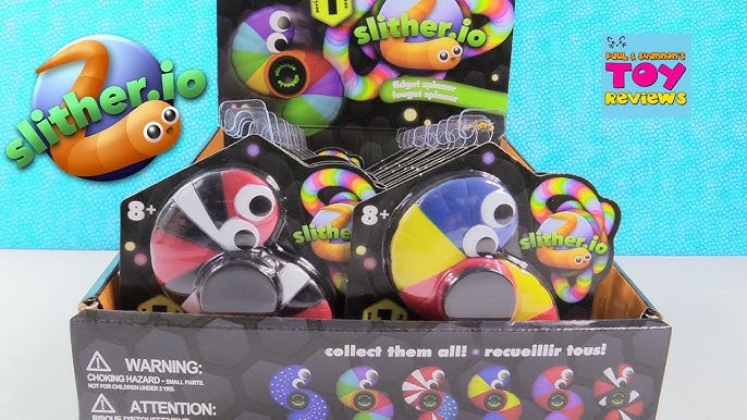 Bonkers Slither.io Series 1 Build-a-slither 32 PC 4 Slither Set