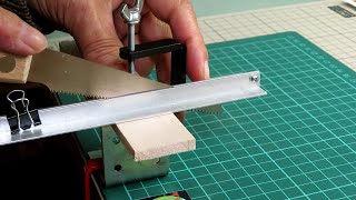 DIY簡単治具工具(3)のこぎりガイド  DIY Easy Jig and Tool (3)Saw guide