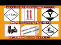 Dangerous Goods Marking - Part 1 | Packaging use marking - Hazmat | DG Training | 2020