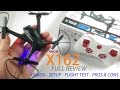 XINLIN X162 Micro Quadcopter Drone Review [Unbox, Setup, Flight Test, Pros &amp; Cons]