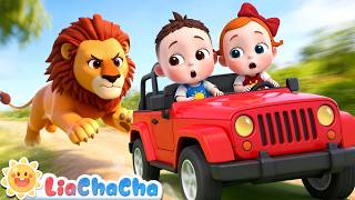 baby lion s colorful race ep281 wild animals toddler song