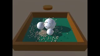 Sand Particles Large Timestep