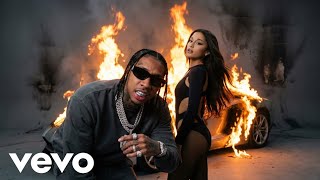 Tyga ft. Ariana Grande – Moonlight Rush  (Lyrics Video)