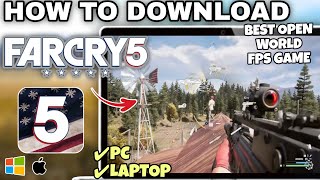 How to Download and Play FAR CRY 5 on PC or Laptop - Easy Tutorial (2026) How to Download and Play FAR CRY 5 on PC or Laptop - Easy Tutorial (2026)