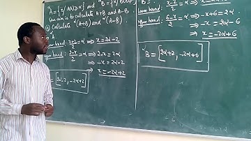 Celeste Bah is teaching on Fuzzy Set Theory..alpha-cuts