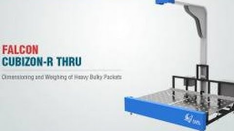 Dimension and Weight Measurement Solution for Cargo Shipments  CUBIZON R THRU by Falcon