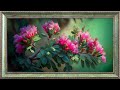 WallTV Frame 4K | Romance Fresh Pink Flower Blomso | 2hrs