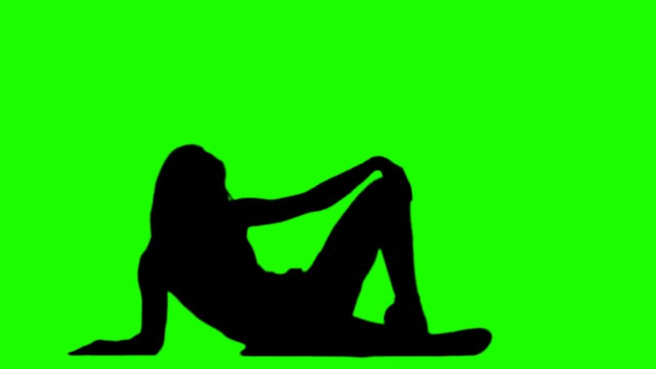 Green Screen Girl Dancing Striptease