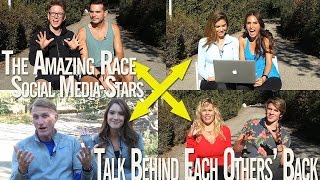 Amazing Race Social Media Stars - Cast's First Reactions to Seeing Each Other