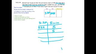 Elapsed Time: Using a T-Chart