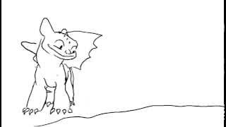 Fish Fears - Toothless Animation