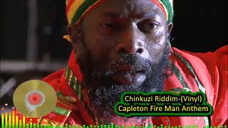 Capleton Fire man anthem Chinkuzi Riddim Vinyl