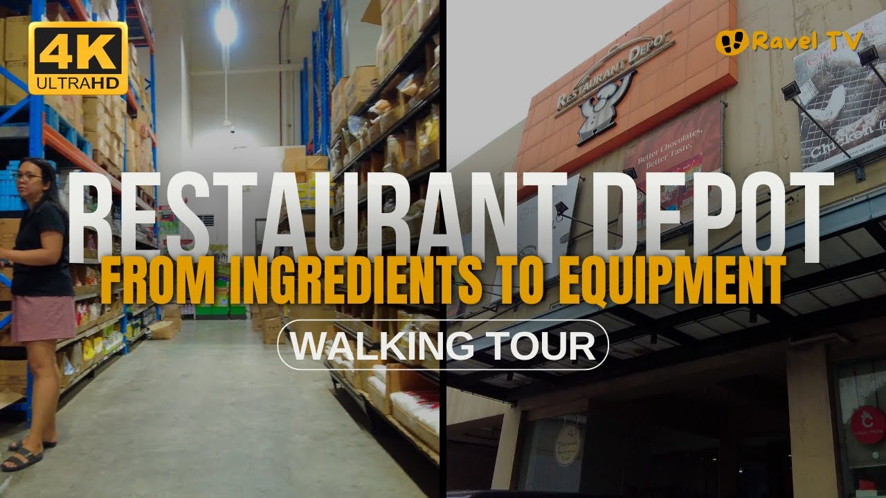 Restaurant Depot Pasay City Walking Tour 2023 Philippines [4K