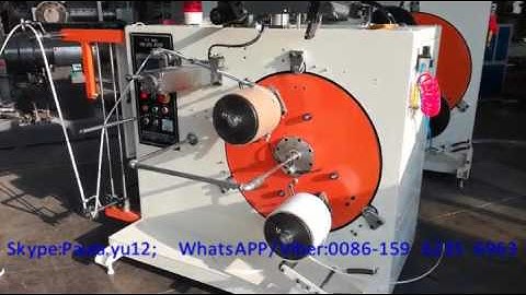 Full automatic change roller servo winding PP Strap winder