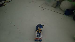 Sonic spin dash stop motion test
