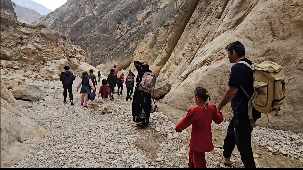 Nomadic life, life under the shadow of war, trying to escape from areas at risk