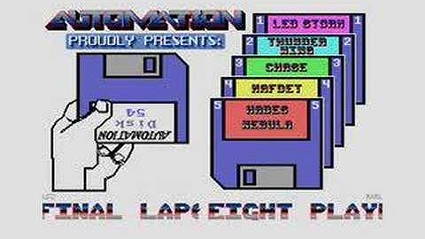 Automation Compact Disk Menu 54 (Atari ST)