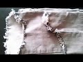 How to make a fringe on jeans / Бахрома на Джинсах своими руками