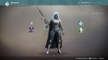 Destiny 2 beta character select glitch