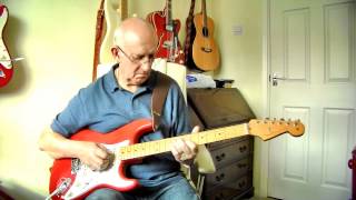 Miniatura del video "A Sigh - The Shadows - cover by Dave Monk"