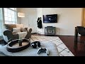 Modern Living Room Gaming Setup