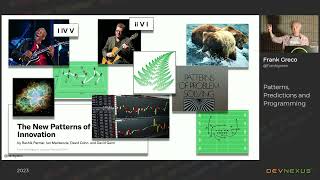 Devnexus 2023 - Patterns, Predictions and Programming - Frank Greco