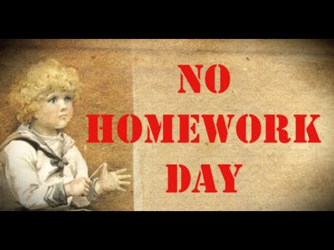 what day is no homework day