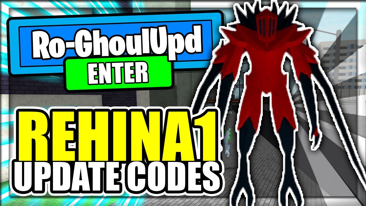 All New Rehina1 Update Codes Ro Ghoul Roblox Youtube - roblox wiki codes ro ghoul