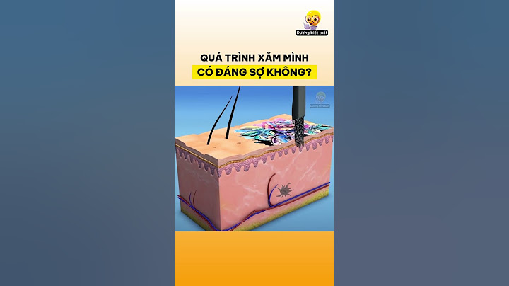 Quá trình xăm mình có đáng sợ không?