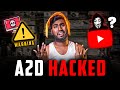 A2d channel hacked   plz help me  hacker vs a2d  pc doc