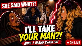 Annie & Raejah CRASH OUT On Live Over Pinky Notes FaceTiming Another Girl 😳 | The Live Report