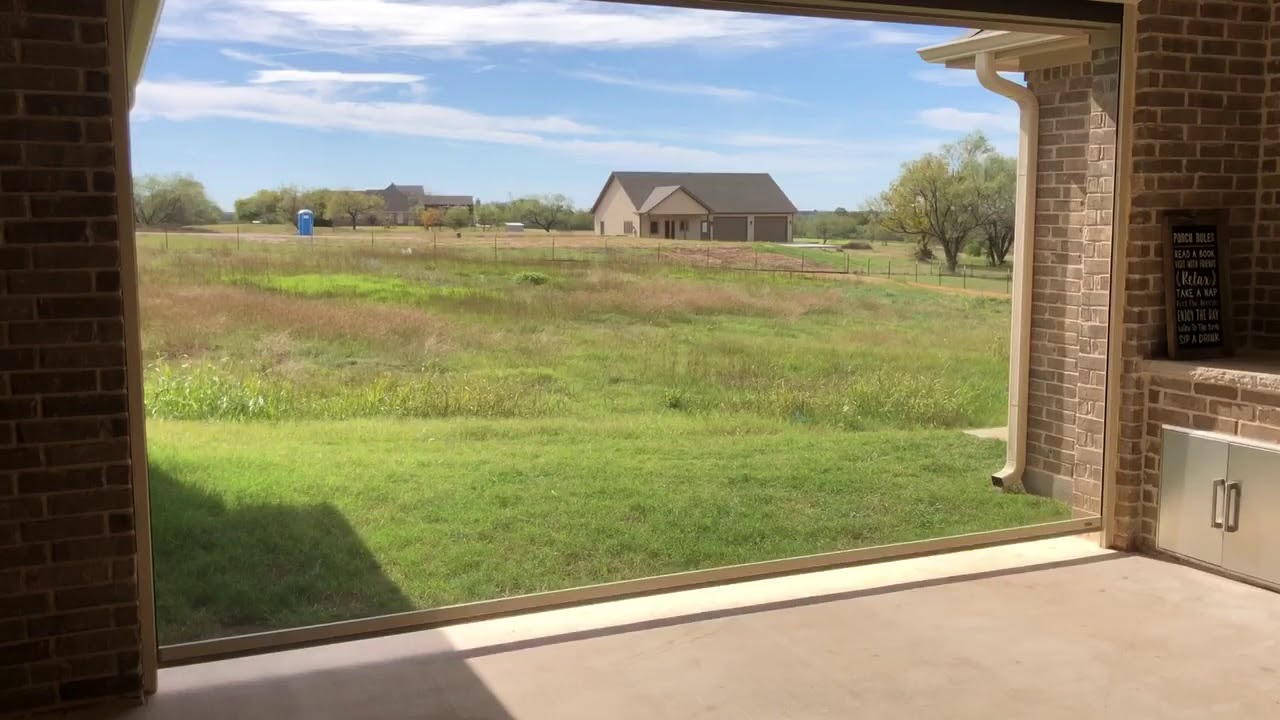 Motorized Roll Away Screen Installation